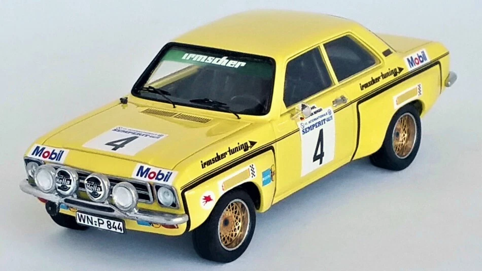 Modellino auto scala 1:43 Trofeu OPEL ASCONA SEMPERIT RALLY 1973 collezione - Immagine 1 di 1