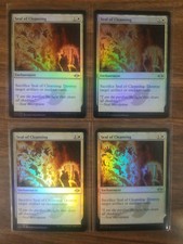 Seal of Cleansing FOIL x4 NM Modern Horizons 2 MH2 MTG