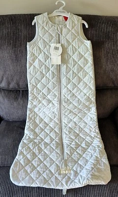 NEW PureBaby Sleeveless Sleepbag 2.0 TOG - Pale Grey Melange LRG SIZE 24-36MTH - image 1 of 4