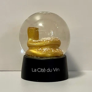 Rare Snow Globe Dome Ornament Cite du Vin Bordeaux French Collectible Souvenir - Picture 1 of 8