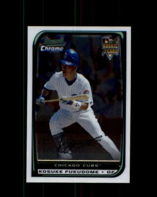 2008 Bowman Chrome #155 Kosuke Fukudome RC (ref 163886) - Image 1 of 2