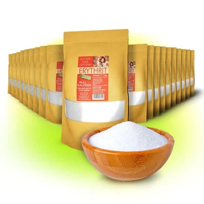 XUND XÜSST Erythrit | 20kg Vorratskiste (20 x 1kg) | 0 Kalorien - Low Carb