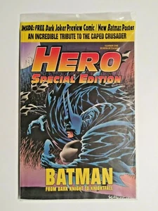 Hero Illustrated Special Edition Batman Sep 1993 Polybagged + Dark Joker Comic - Picture 1 of 3