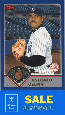 2003 Topps #374 Antonio Osuna Home Team Advantage - Image 1 of 2