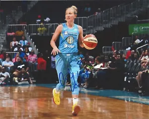 COURTNEY VANDERSLOOT AUTOGRAPH SIGNED 8X10 PHOTO CHICAGO SKY WNBA COA - Picture 1 of 1