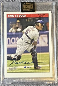 2022 Topps Archives Signature Series Paul Lo Duca Auto /10 #59 2006 Bazooka SSP - Picture 1 of 2