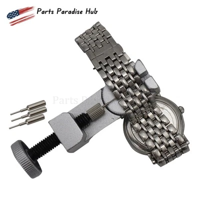 NEW Metal Link Pin Remover Repair Tool Kit Adjustable Watch Band Strap Bracelet - Image 1 of 4