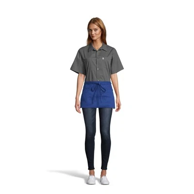 Uncommon Threads Unisex Waist Apron 3 Section Pocket, Royal, One Size - Image 1 of 4