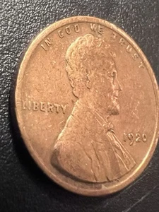 1920 lincoln wheat penny no mint mark,Error DDR, Wheat Stalk On Right Side Doubl - Picture 1 of 13