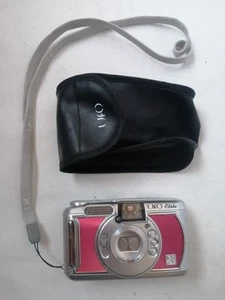 TESTED lomo Rare vintage UFO elite Pink 35mm Film Camera point shoot LOMOGRAPHY - Picture 1 of 14