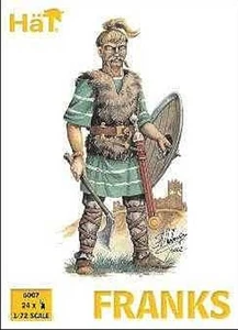 HaT Miniatures 1/72 FRANKS Set di figurine antichi guerrieri barbari - Foto 1 di 3