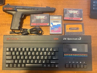 SINCLAIR ZX SPECTRUM +2 128K + giochi - Imagen 1 de 4