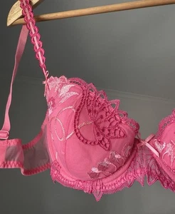 Pink Simone Perele underwire 38A bra - Picture 1 of 8