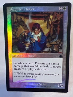 MTG - Troubled Healer - Prophecy - Foil - LP - Magic the Gathering  - Image 1 of 2
