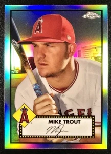 Topps 2021 cromo platino #156 refractor Mike Trout - Imagen 1 de 2
