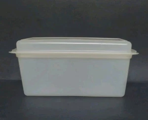 Vtg. Sheer Tupperware Bread Loaf Keeper Storage Container #171 with #172 Lid - Picture 1 of 10