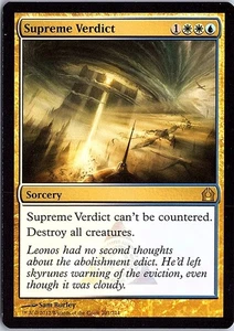 Supreme Verdict R Return to Ravnica 201 LP Magic - Bild 1 von 2