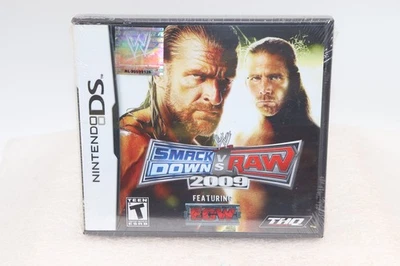 WWE SmackDown vs. Raw 2009 Featuring ECW  Nintendo DS Game Sealed - Image 1 of 4