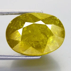 13.38 Cts FANTASTIC OVAL (14 x 10 mm) 100%NATURAL UNHEATED GROSSULAR MALI GARNET - Picture 1 of 6