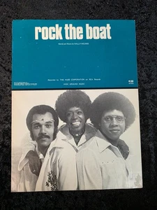 WALLY HOLMES "ROCK THE BOAT" PARTITURAS 1973 Y 1974 - Imagen 1 de 2