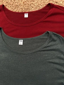 2 Camisas Acogedoras Manga Larga Talla 4X Antigua Marca Azul Marino Algodón+Poliéster Prendas para el torso Usadas - Imagen 1 de 9