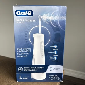 Oral-B Water Flosser Advanced kabellose Munddusche 2 Düsen Oxyjet Tech offen - Bild 1 von 6