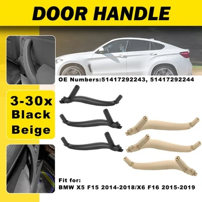 3-30x Inner Handle Door Pull Outer Cover For BMW X5 F15 2014-2018 X6 F16 2015-19 - Image 1 of 4