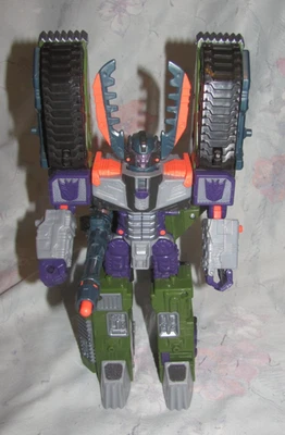 Vintage 2002 Transformers Armada Giga Cons Megatron Tank — 第 1/3 张图片