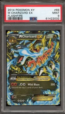 Pokemon M Charizard EX XY Flashfire Holo Rare #69 PSA 9 Mint - Image 1 of 2