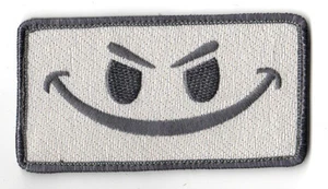 JSOC SEAL SAS JTF2 KSK URBAN WARFARE SPECIAL WARFARE Klette PATCH: Evil Grin - Bild 1 von 12
