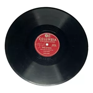 Gene Autry Funny Little Bunny Peter Cottontail 78 RPM Shellac Record DAMAGED - Imagen 1 de 2