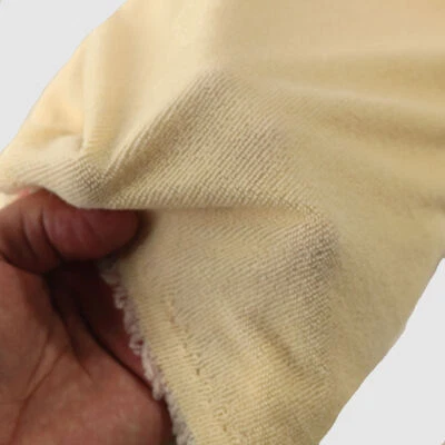 Frottee- Shirt-JERSEY mit Stretch weicher Stoff Natur Kleider Meterware - Bild 1 von 4