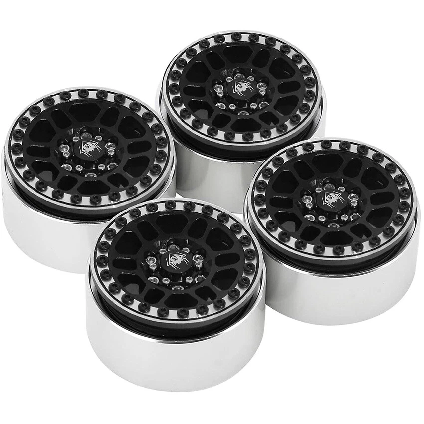 1.9 Inch Metal Wheel Hub Set for 1/10 SCX10 III TRX4 90046 D90 RC Crawler Parts - Image 1 of 4