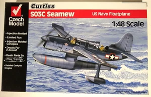 1/48 tschechisches Modell S03C Seamew US Navy Schwimmflugzeug 4817 limitierte Auflage Flugzeugmodell - Bild 1 von 3