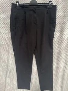 ATMOSPHERE WOMENS TROUSERS SIZE UK 14 BLACK STRIGHT - Picture 1 of 7