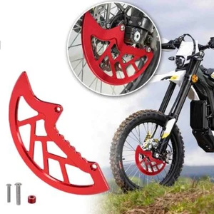 Cubierta protectora de disco de freno delantero anodizada en rojo para SurRon Ultra Bee - Imagen 1 de 13