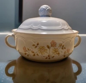Cordella Burnet Covered Serving Dish - Double Handles - Cordella Stoneware - Picture 1 of 9