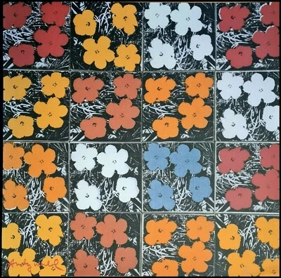 ANDY WARHOL * Flowers * lithograph * limited # xx/2400 CMOA signed - Bild 1 von 4