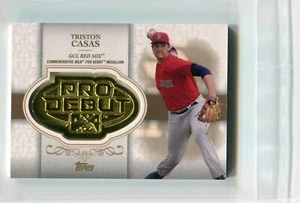 2019 Topps Pro Debut Triston Casas Commemorative Medallion #19/99 - GCL Red Sox! - Picture 1 of 1