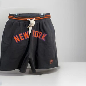 PUMA X RHUIGI NEW YORK PRISTINE BASKETBALL SHORTS [539496-01] BLACK SZ SMALL - Picture 1 of 7