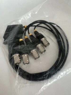 SVGA (HD15 Male) to BNC (5 Female) Monitor Breakout Cable - Image 1 of 4