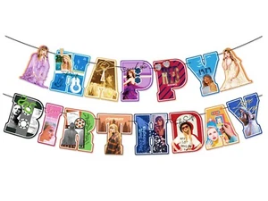 Taylor Swift Birthday Party Decoration, Swiftie Birthday Banner, Cake Toppers - Picture 1 of 13