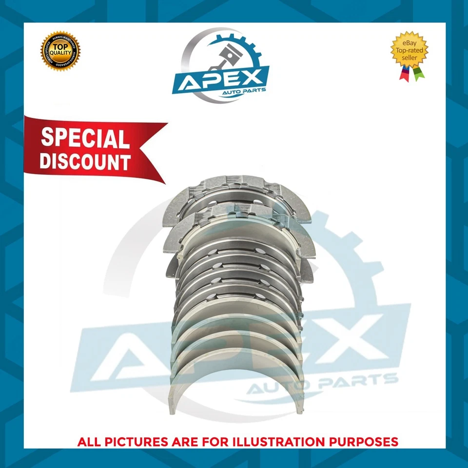 BMW 1 3 5 SERIES & MINI (R56, R55,R57,R60, R61) N47D20 2.0 D MAIN BEARING - 0.25 - Image 1 of 1