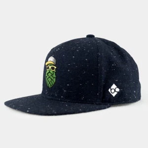 Bavarian Caps Hopfinator Snapback Cap Baseball Flannel Crown Cork Underside New - Picture 1 of 8