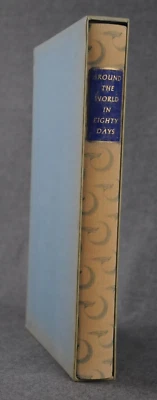 Around The World In Eighty Days By Jules Verne (1962, Heritage Press) - Slipcase - Image 1 of 4
