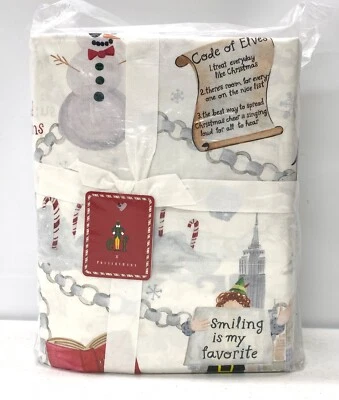 NEW Pottery Barn Buddy The Elf Sheet Set w/Pillowcase~Christmas~TWIN/TWIN XL - Image 1 of 2