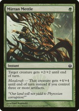 FOIL Mirran Mettle | MtG Magic Mirrodin Besieged | English | Near Mint