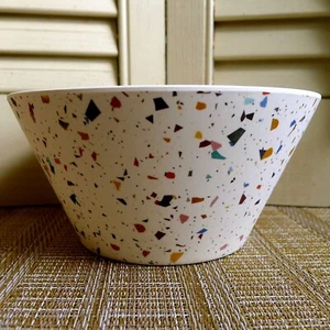 Bamboo Confetti Snack Bowls Set of 4 NIB Small for Cereal Fruit or Ice Cream - Picture 1 of 9