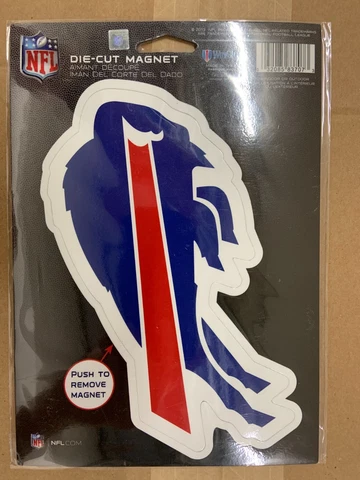 BUFFALO BILLS OFFICIAL LOGO DIE CUT MAGNET NEW WINCRAFT 👀 Cover