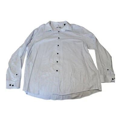 Camisa de vestir con botones Tasso Elba para hombre talla XXL Foto 1 de 4